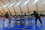 Состоялся предновогодний турнир по настольному теннису